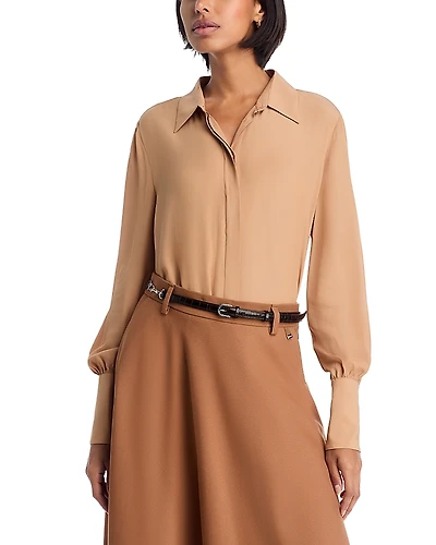 Herno Fluid Woven Blouse