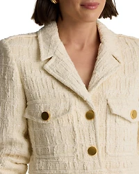 Plaid Textured Jacket