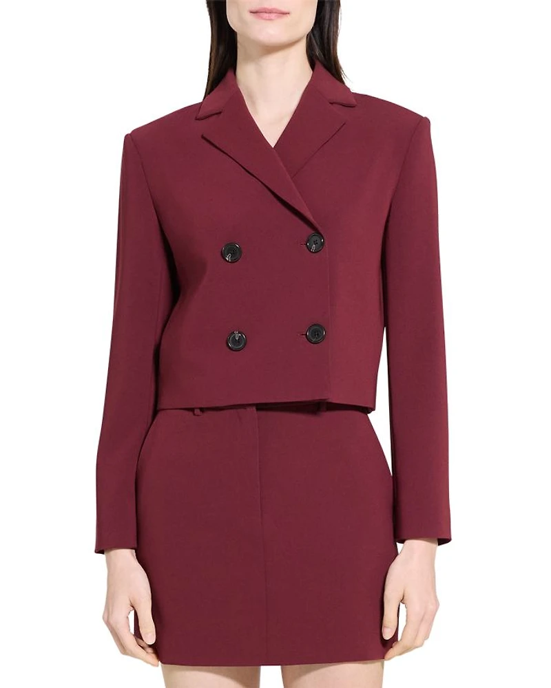 Admiral Double Breasted Crop Jacket