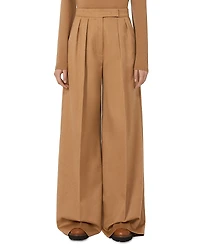 Max Mara Ori Camel Wool Trousers