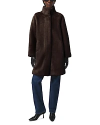 Apparis Blair Faux Fur Mid Length Coat