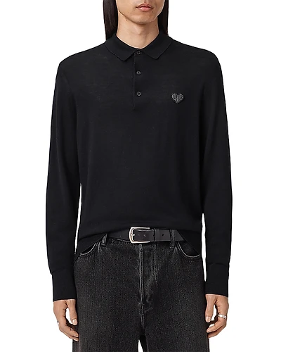 Allsaints Lover Merino Ls Polo