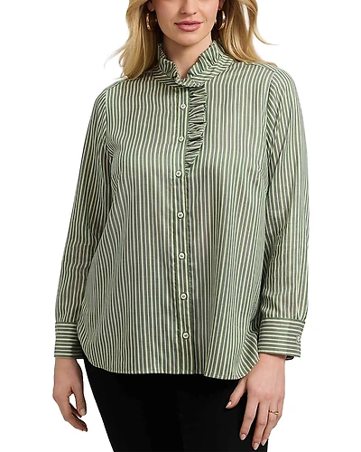Foxcroft Plus Sadie Shirt