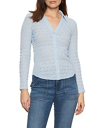 Sanctuary Textured Lace Shirt