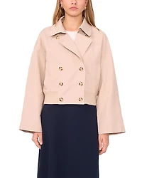 1.state Cropped Trench Coat