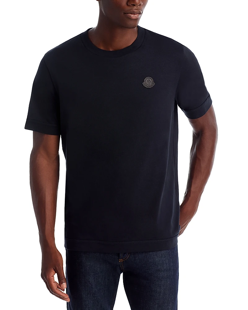 Moncler Logo Patch Cotton Tee