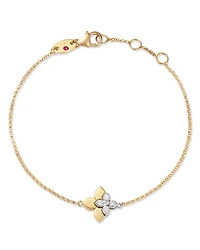 Roberto Coin 18K Yellow & White Gold Diamond Love