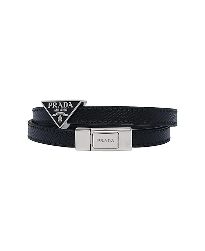 Prada Saffiano Leather Bracelet