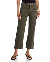 Paige Quincy Mid Rise Relaxed Ankle Jeans