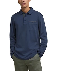 Barbour Long Sleeve Cornpatch Polo Shirt