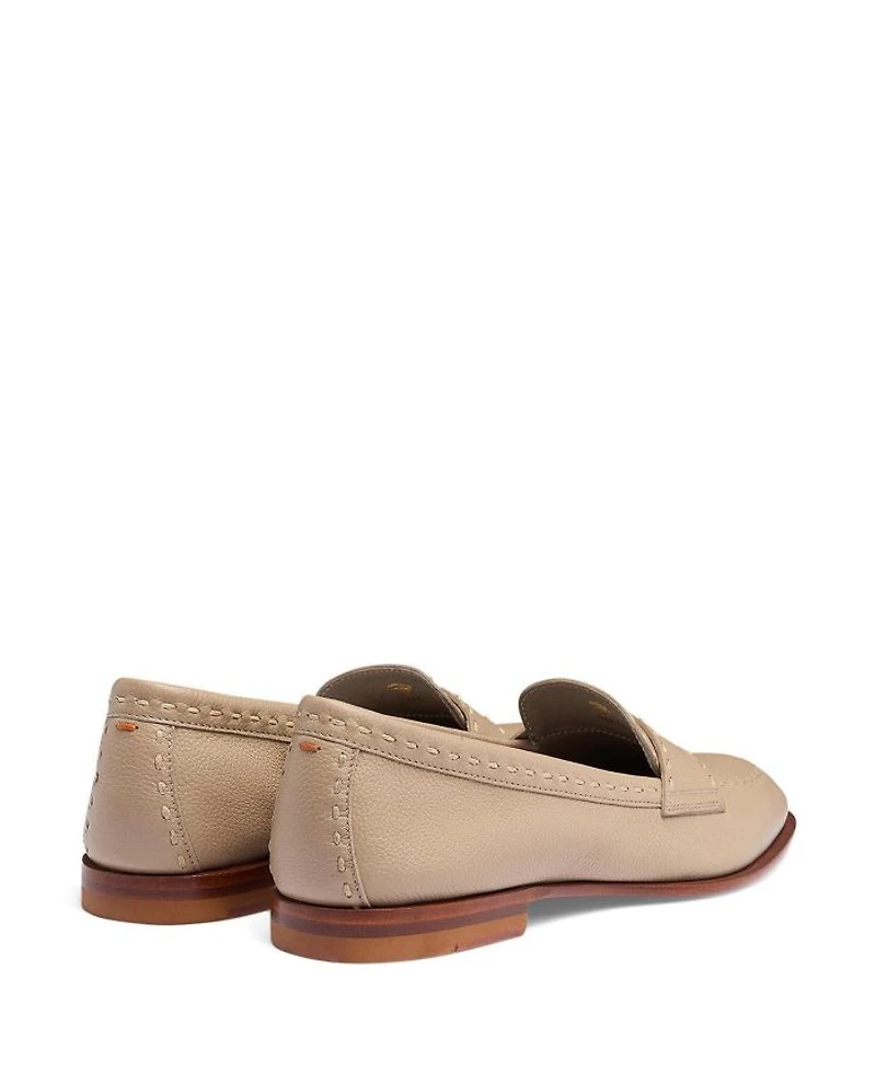 Women's Tumbled Leather Penny Loafer