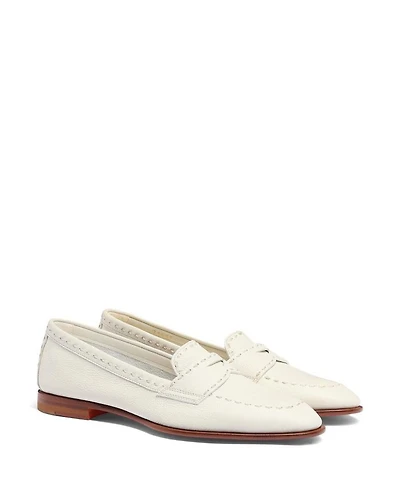 Women's Tumbled Leather Penny Loafer