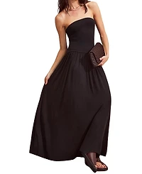 Ro & Zo Jersey Bandeau Dress