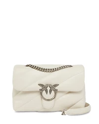 Pinko Love Puff Classic Leather Shoulder Bag