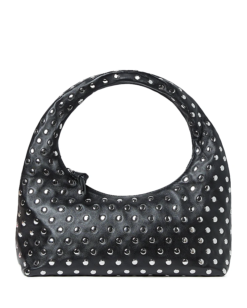 Loeffler Randall Mercer Mini Leather Hobo Bag