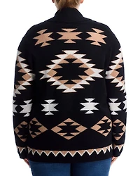 Aztec Cashmere Cardigan - Exclusive