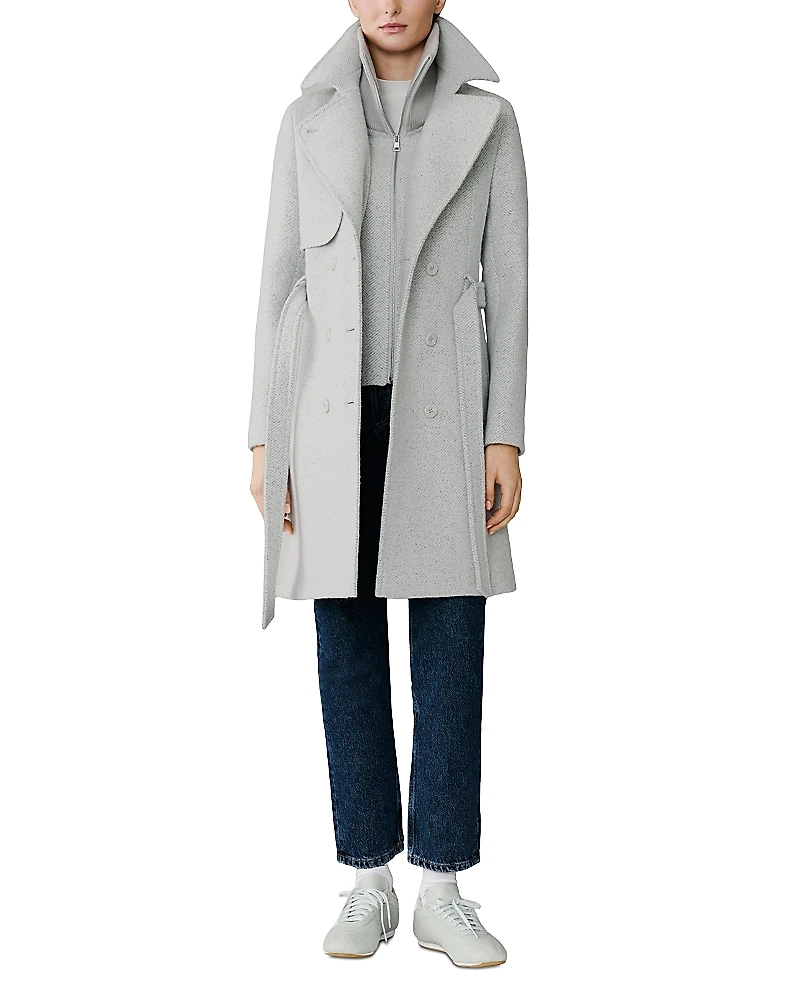 Soia & Kyo Fabianne Classic Notch Collar Coat
