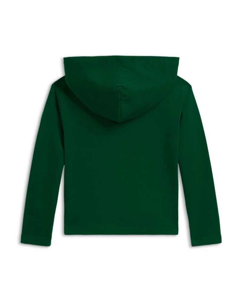 Boys' Polo Bear Cotton Hooded Tee