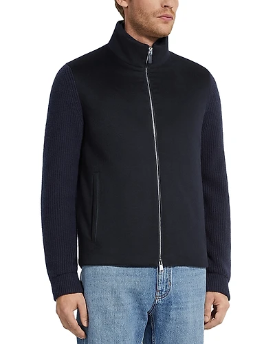 Zegna Oasi Cashmere Elements Bomber Jacket