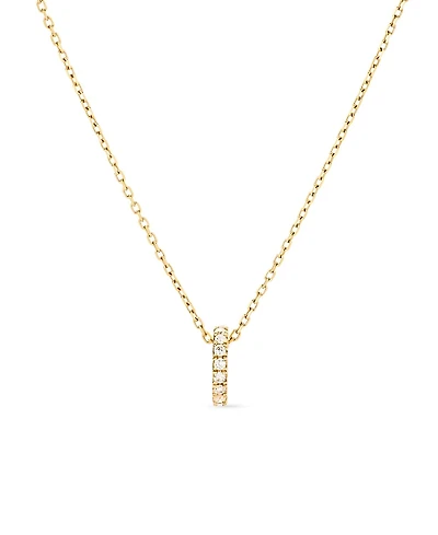 Ana Luisa Solid Gold Lab-Grown Diamond Aurora Necklace