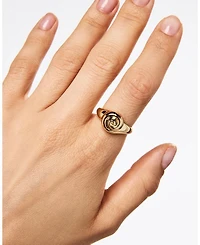 Ariel Gold Signet Ring