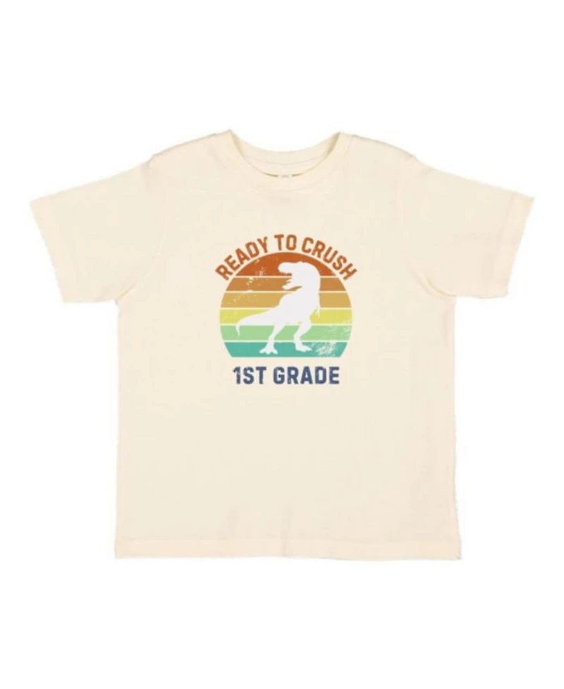 Boys' Ready to Crush First Grade Short Sleeve T-Shirt - Little Kid, Big Kid