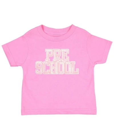 Girls' Preschool Sequin Patch Short Sleeve T-Shirt - Little Kid, Big Kid