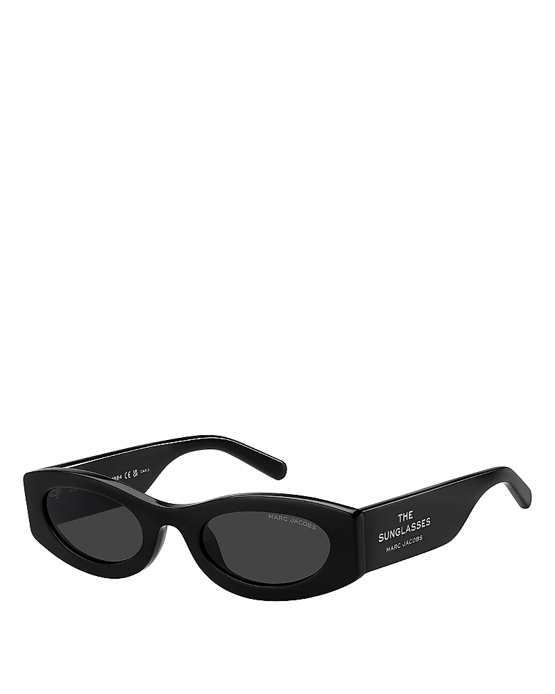 Marc Jacobs Oval Sunglasses, 51mm