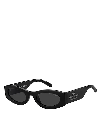 Marc Jacobs Oval Sunglasses, 51mm
