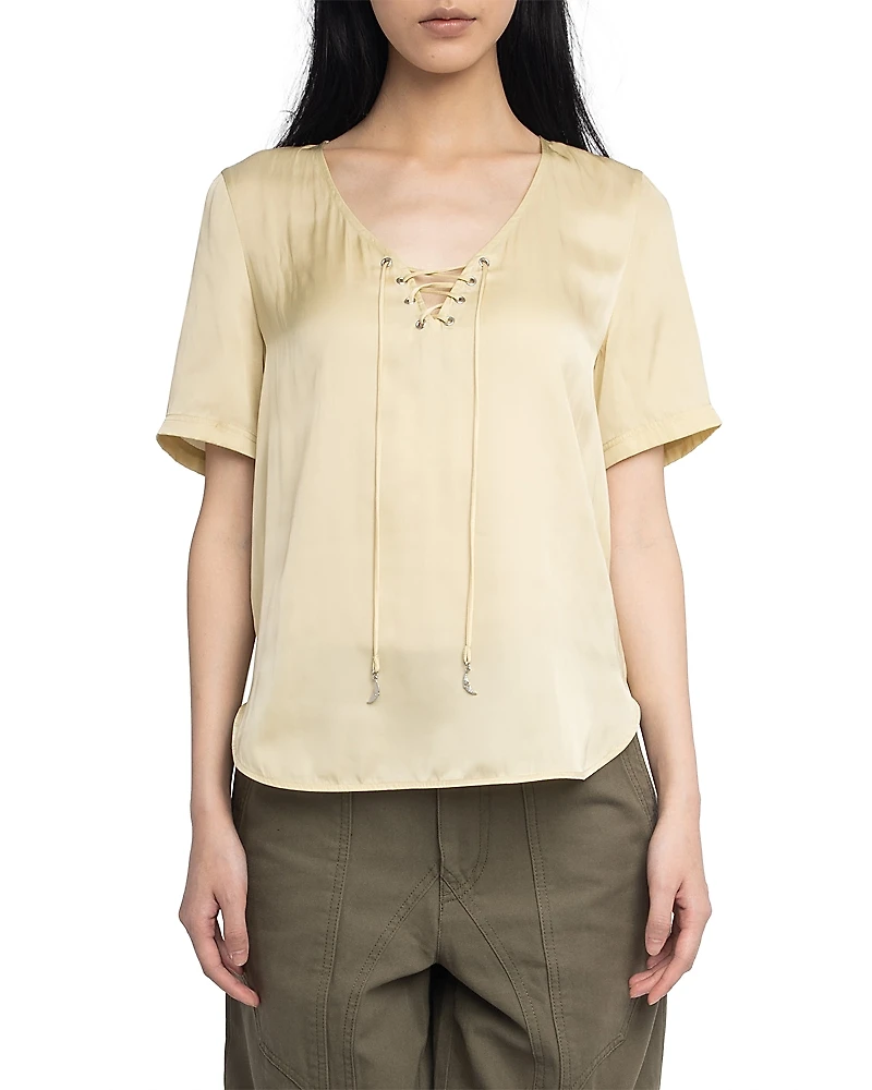 Zadig & Voltaire Terzo Satin Top