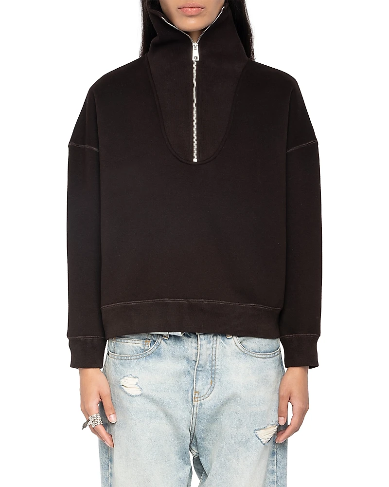 Zadig & Voltaire Maya Pmo Incrustation Sweatshirt