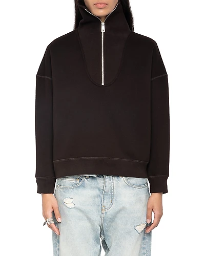 Zadig & Voltaire Maya Pmo Incrustation Sweatshirt