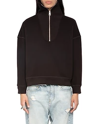 Zadig & Voltaire Maya Pmo Incrustation Sweatshirt