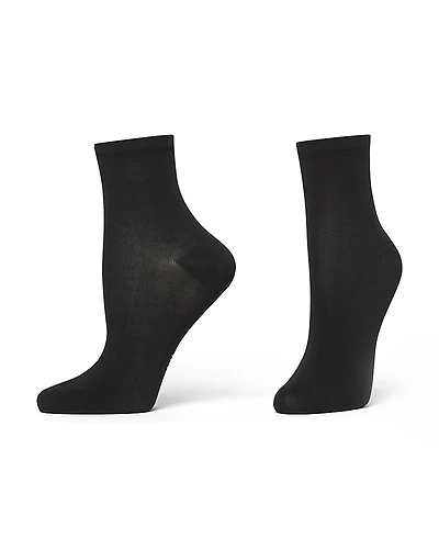 Hue Sleek Lightweight Crew Socks