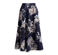 Altuzarra Varda Horse Print Skirt