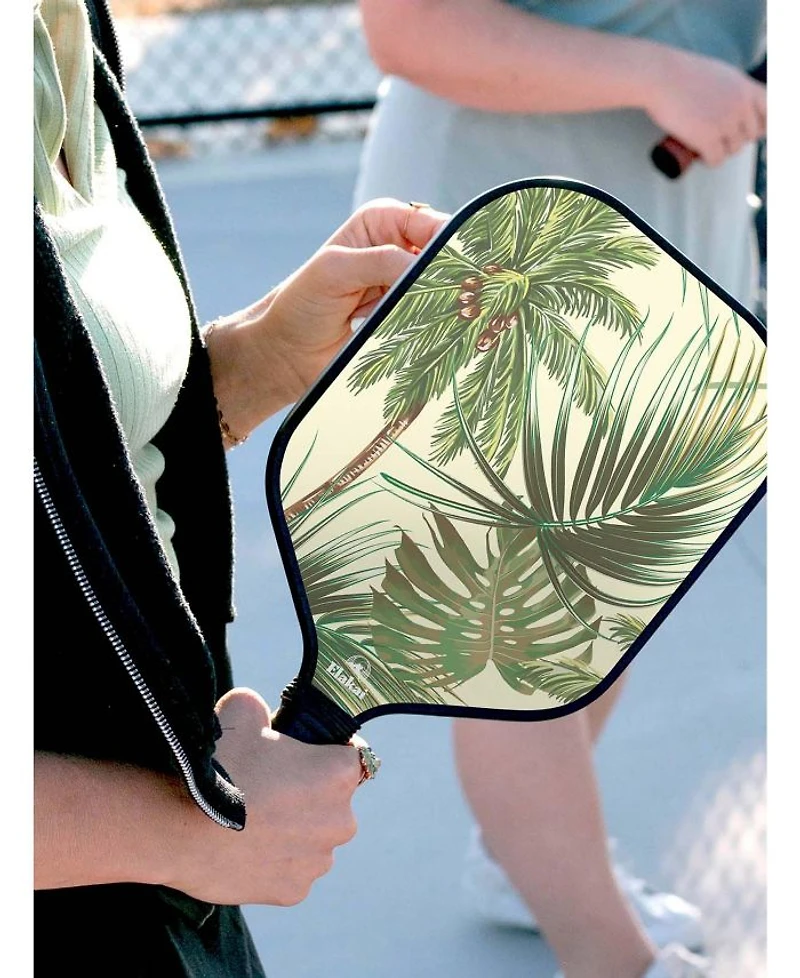 13mm Tropical Palms Pickleball Paddle