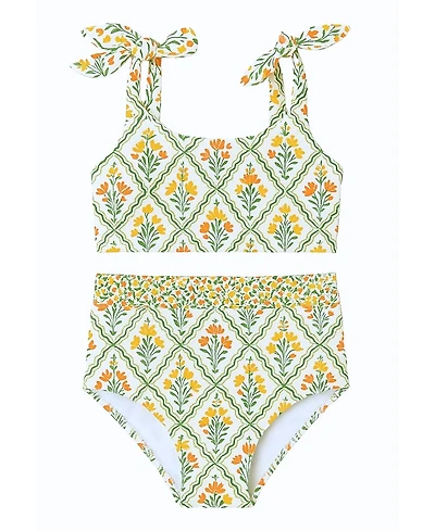 Hermoza Girls' Little Lauren Two Piece Swimsuit - Kid, Big Kid