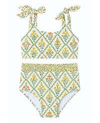 Hermoza Girls' Little Lauren Two Piece Swimsuit - Kid, Big Kid