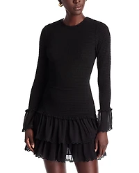 Michael Kors Smocked Mini Dress