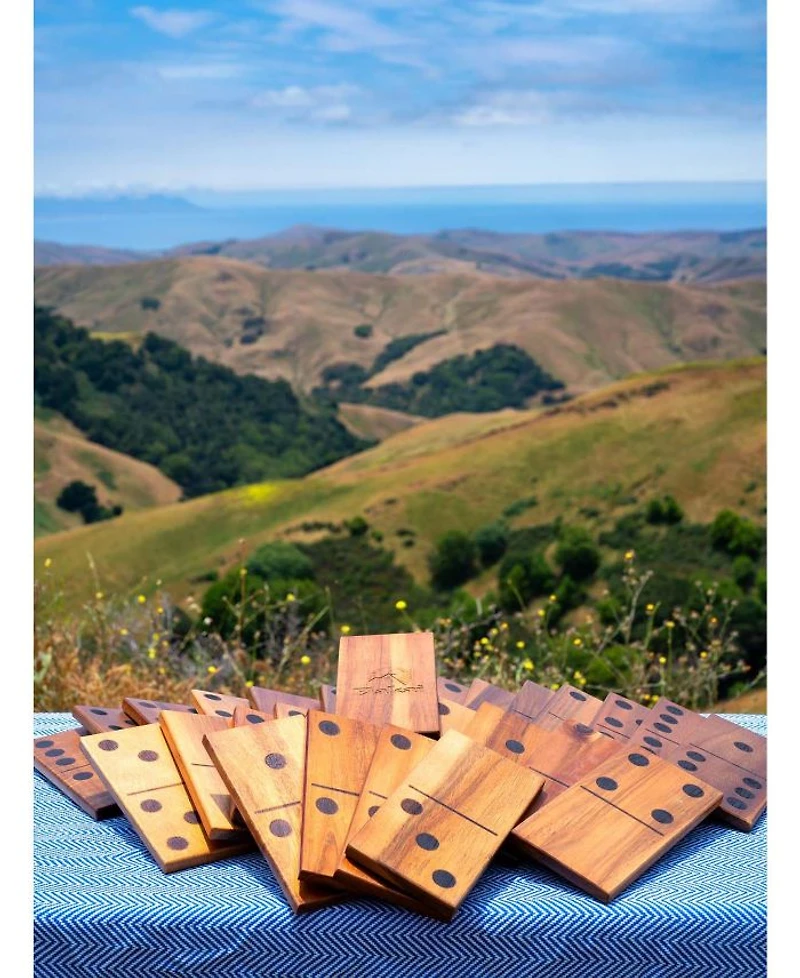 Acacia Valley Runner Dominoes Set