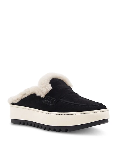 Aquatalia Women's Amata Shearling Mules