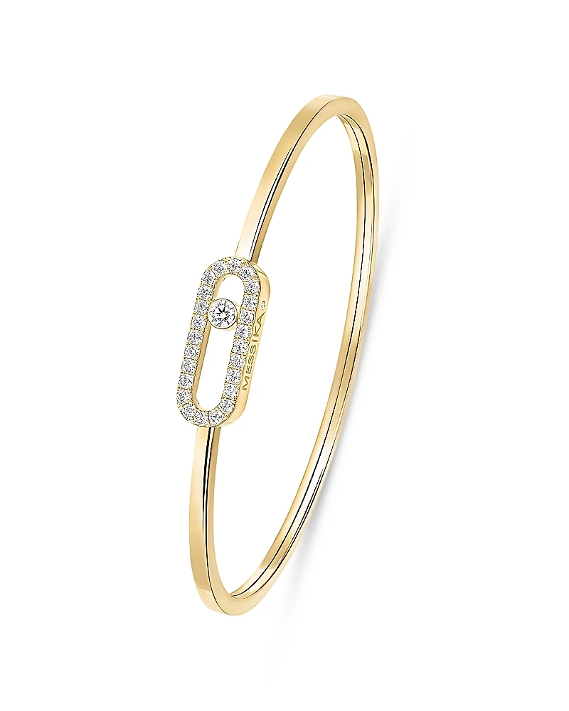 Messika Diamond Move Uno Medium Model Pave Flex Bracelet