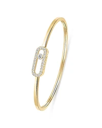 Messika Diamond Move Uno Medium Model Pave Flex Bracelet
