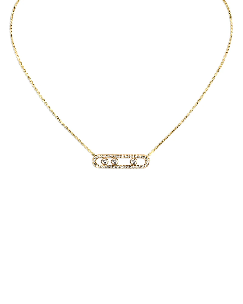 Messika Diamond Move Pave Necklace