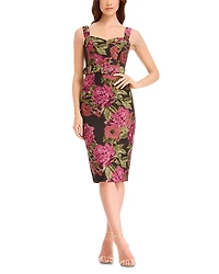 Dress the Population Nicole Brocade