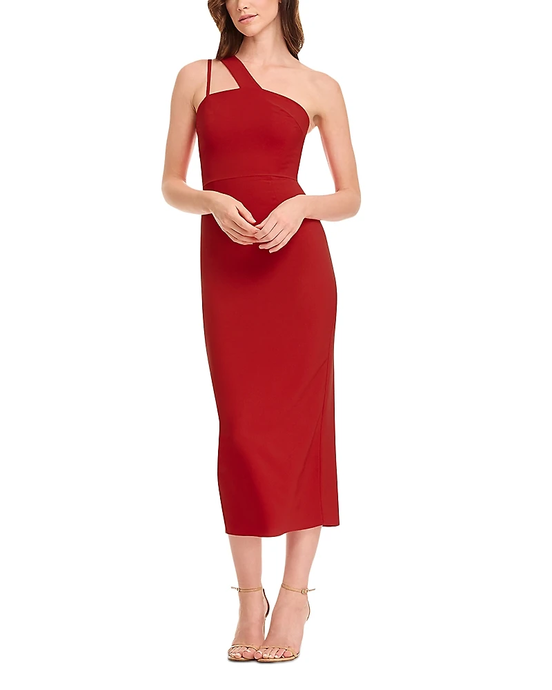 Dress the Population April One Shoulder Midi