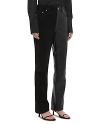 Helmut Lang Bisected Leather Pants