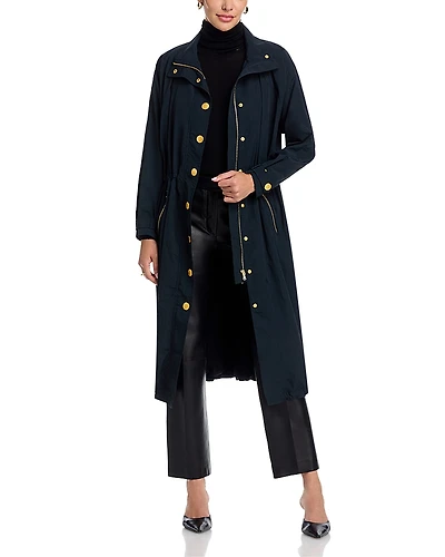L'Agence Toshi Windbreaker Trench Coat