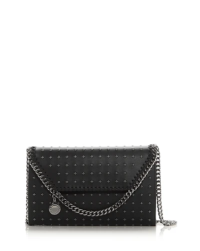 Stella McCartney Falabella Embellished Wallet On Chain