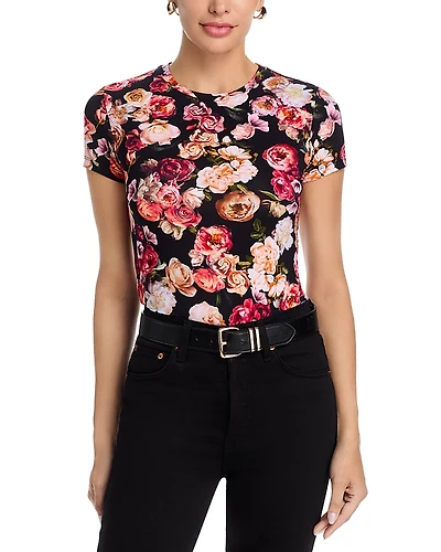 L'Agence Ressi Cluster Floral Tee